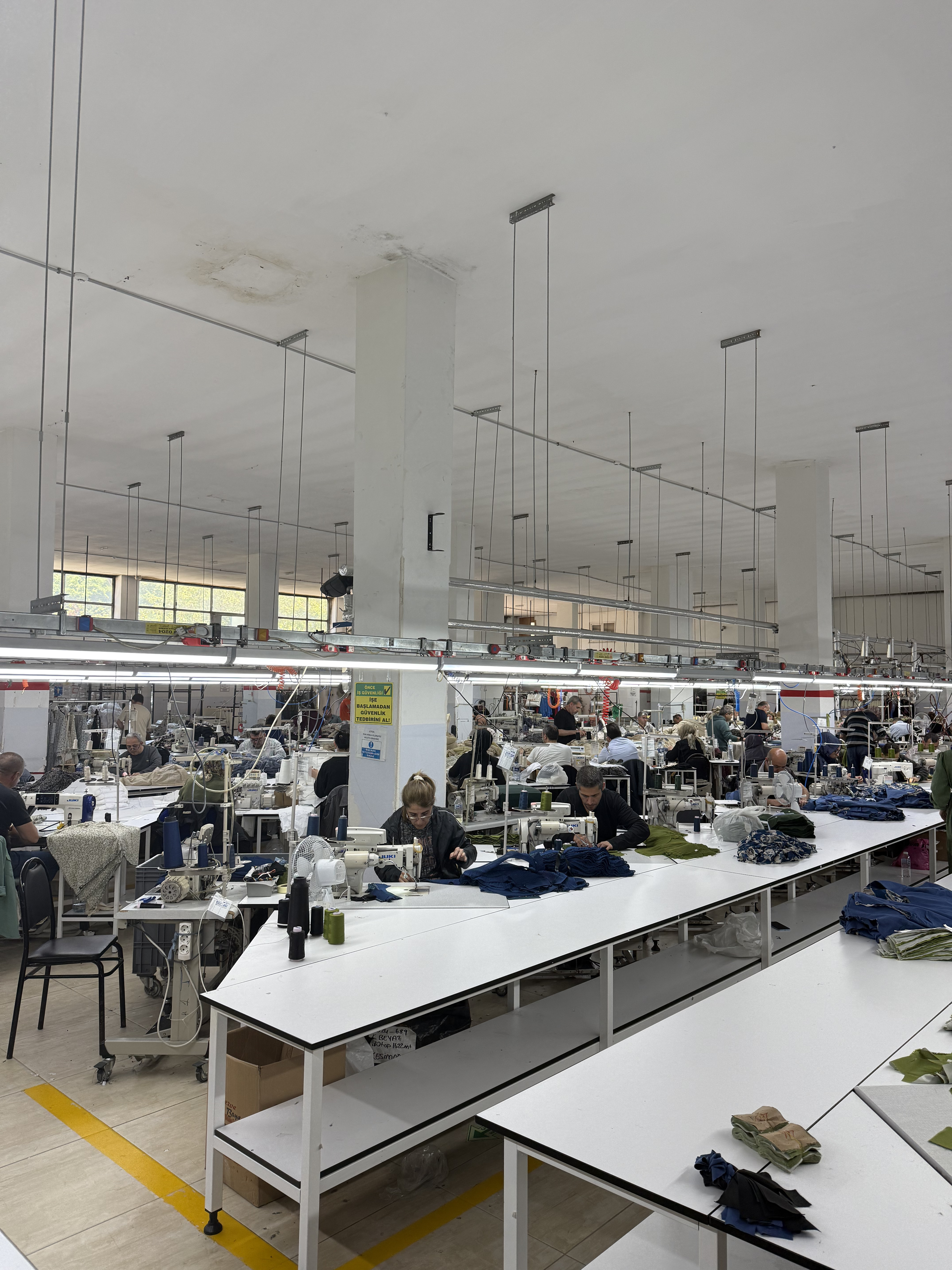 Workers at Sewing Machines